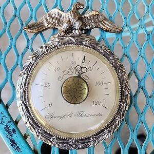 Vintage Springfield Instrument Company Inc. Eagle Thermometer Made In USA